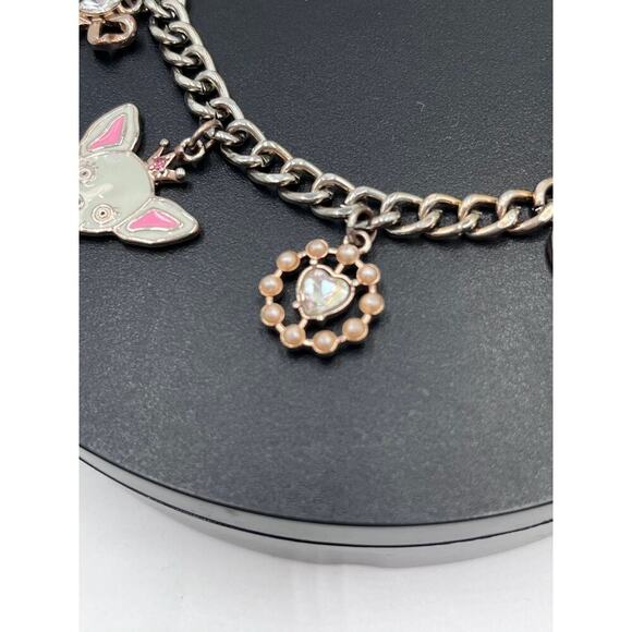 Betsey Johnson Love Me Chihuahua Dog Bone Heart Charm
Bracelet Rare Rose Gold‎ - Picture 6 of 10